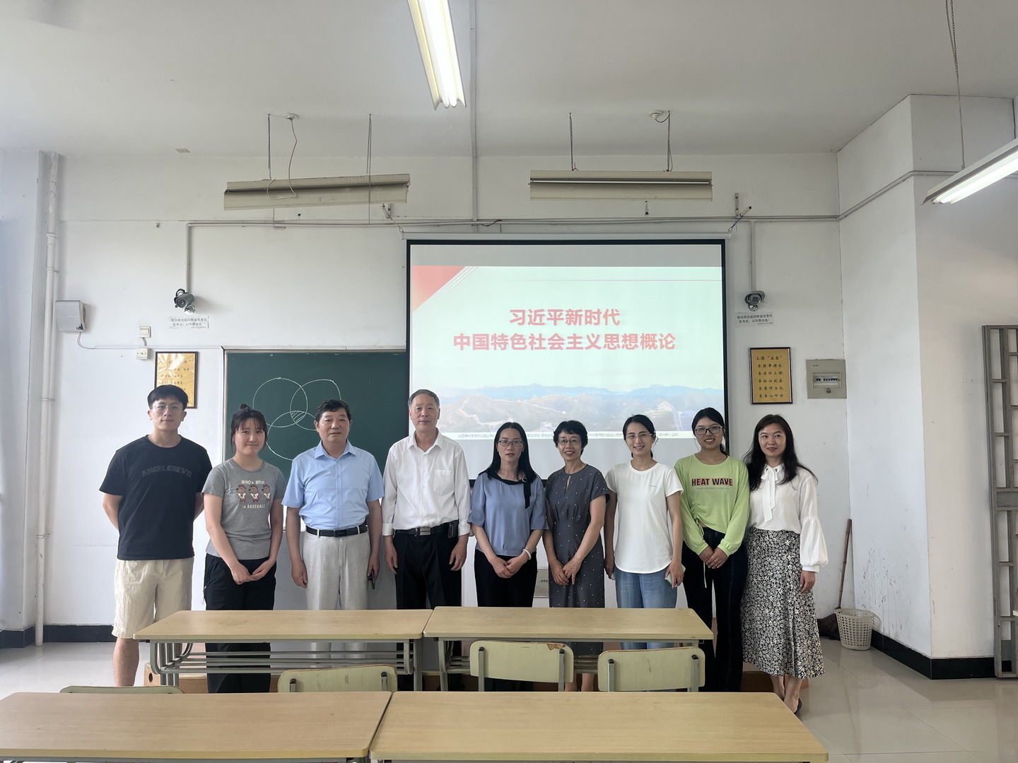 22、教育部到我校对思政课听课检查